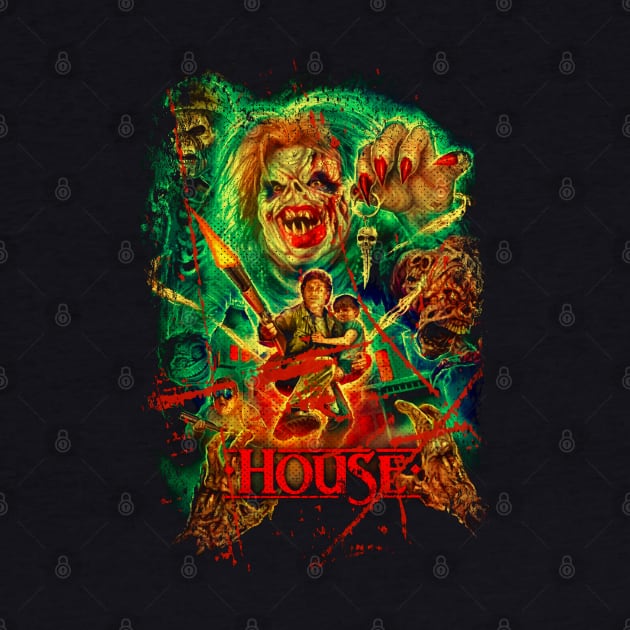 Escape The Demonic House Thrilling Movie-Inspired T-Shirt by HOuseColorFULL